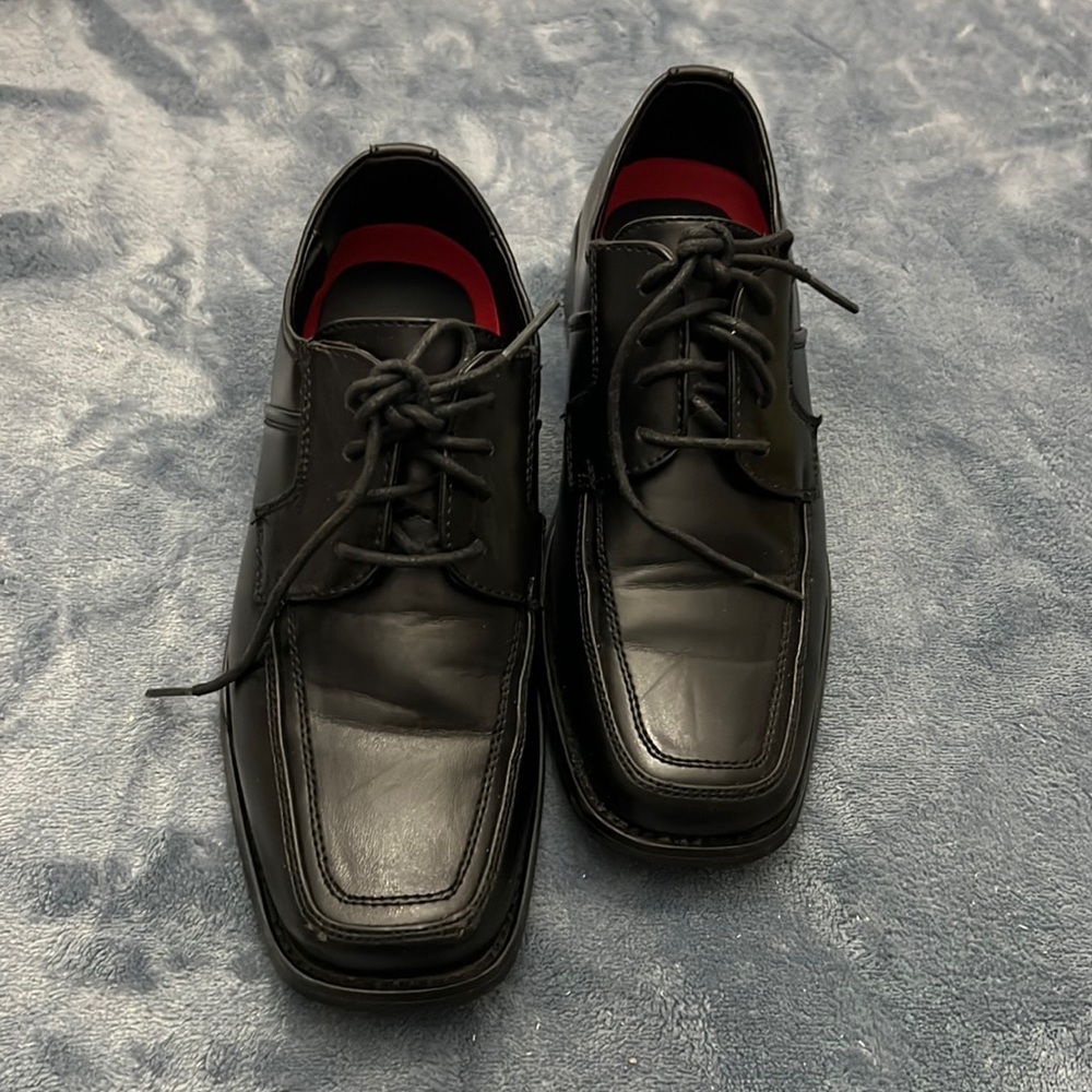 Goodfellas, kids, black, school shoes, size 3
